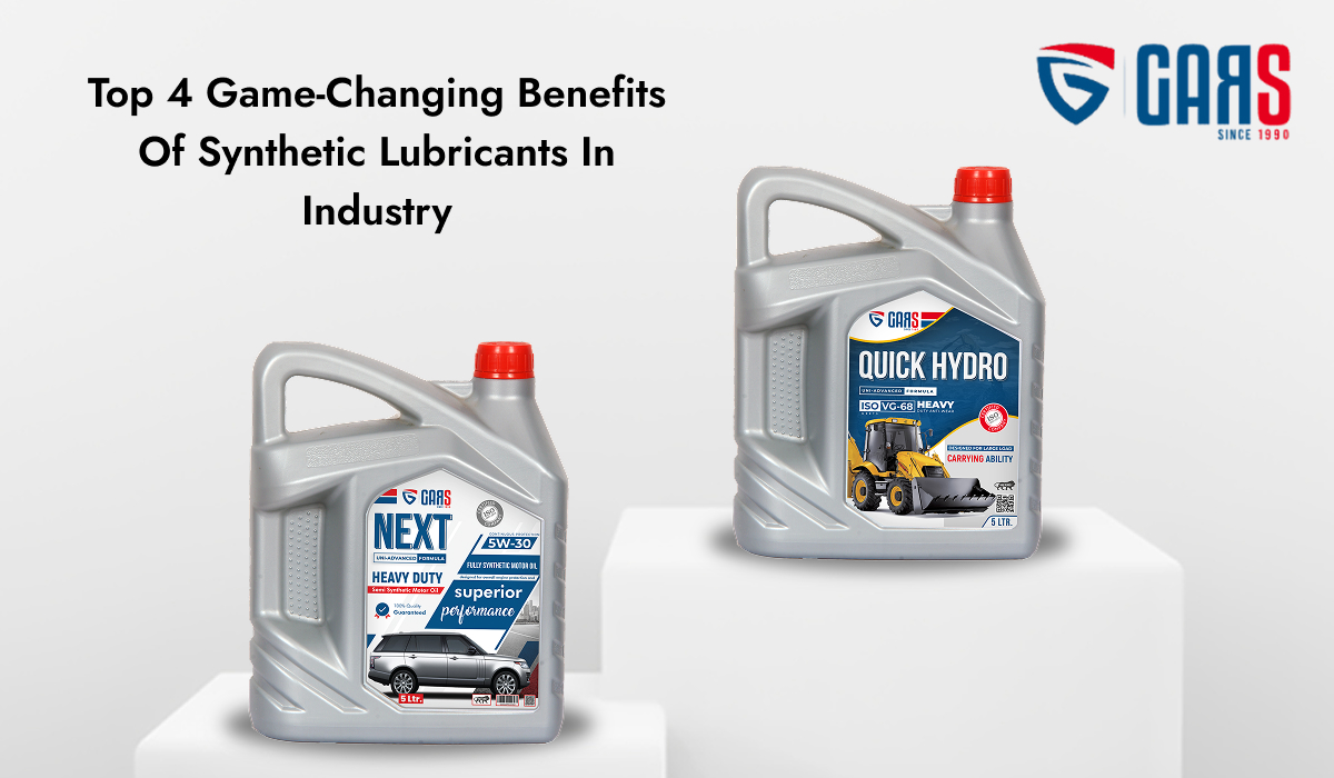 Top 4 Game-Changing Benefits Of Synthetic Lubricants In Industry