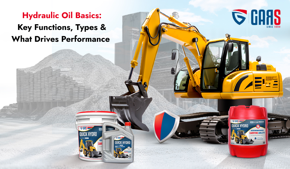 Hydraulic Oil Basics: Key Functions, Types & What Drives Performance