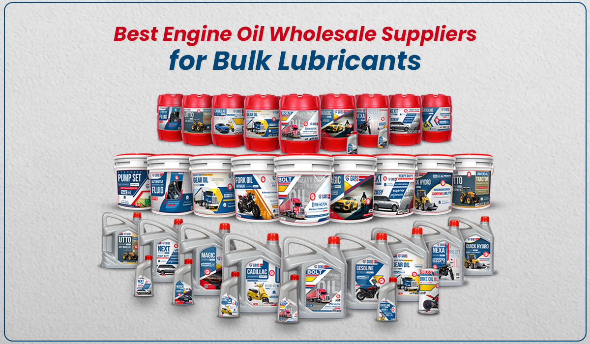 Best Engine Oil Wholesale Suppliers for Bulk Lubricants